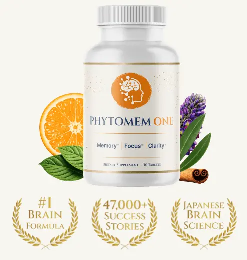 Phytomem One review - supplement bottle with brain health ingredients
